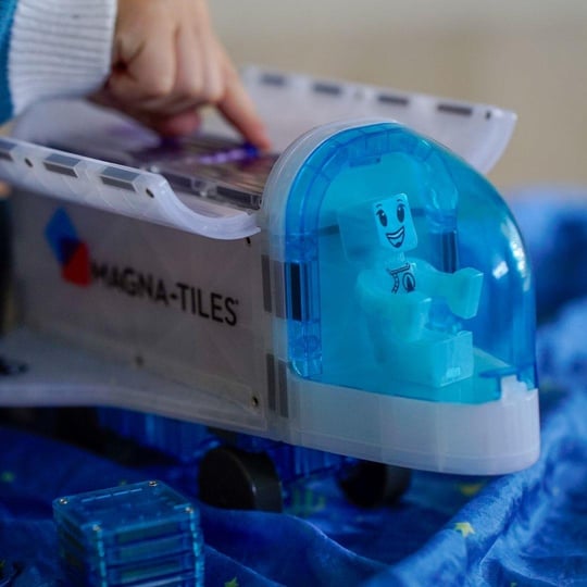 Magna-Tiles - Space + microMAGS - Uzay 32 Parça