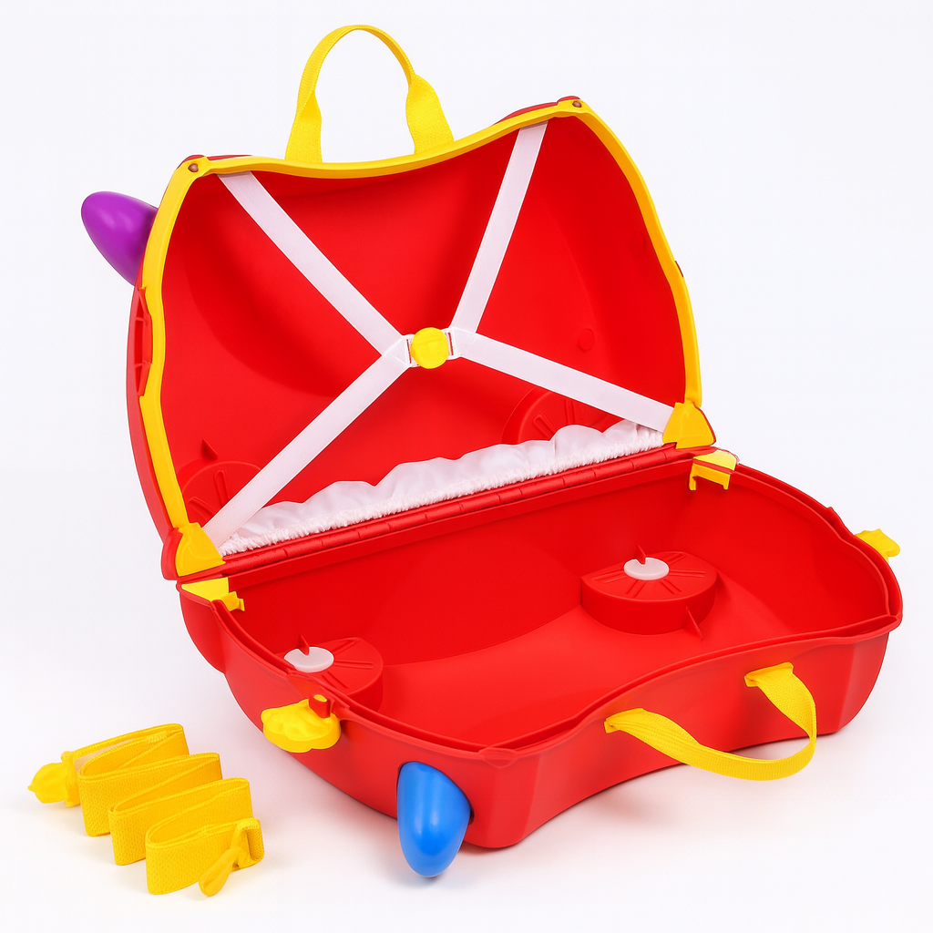 Trunki Çocuk Bavulu - Peppa Pig Party Bus