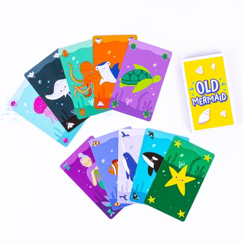Professor Puzzle - Old Mermaid - Eşleştirme Kart Oyunu