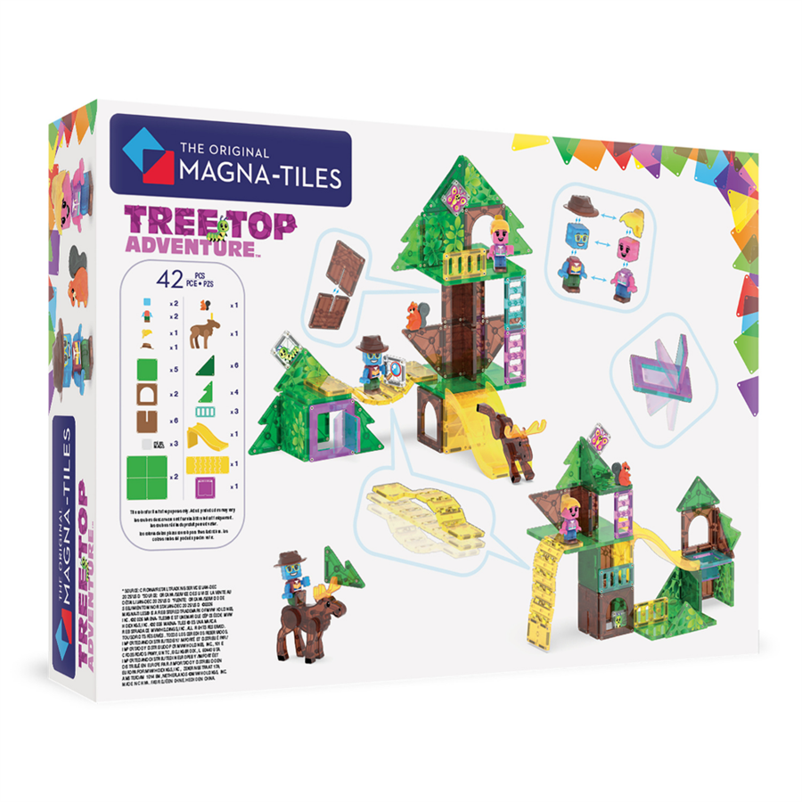 MAGNA-TILES® - Tree Top Adventure Manyetik Bloklar - 42 Parça