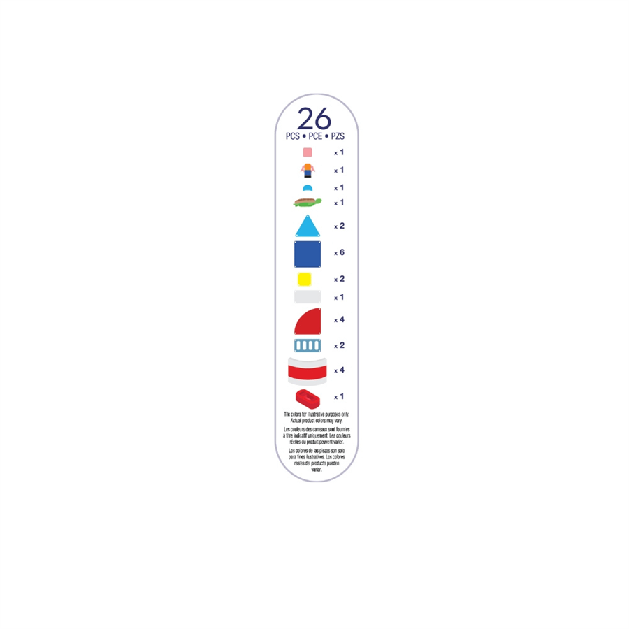 MAGNA-TILES® - Lighthouse Rescue Manyetik Bloklar - 25 Parça