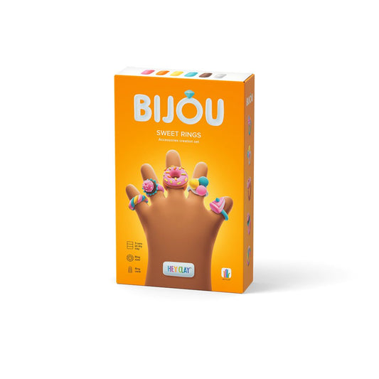 Hey Clay - Bijou -Tatlı Yüzükler Havayla Kuruyan Kil