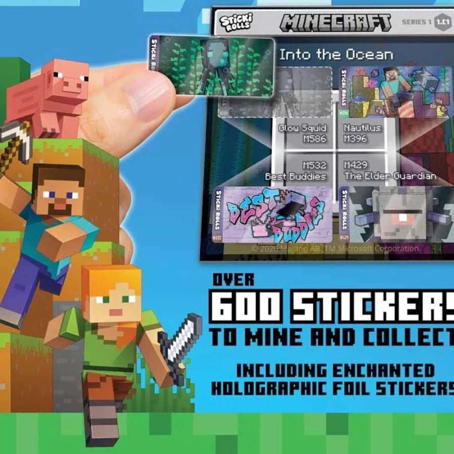 Sticki Rolls Minecraft Capsule