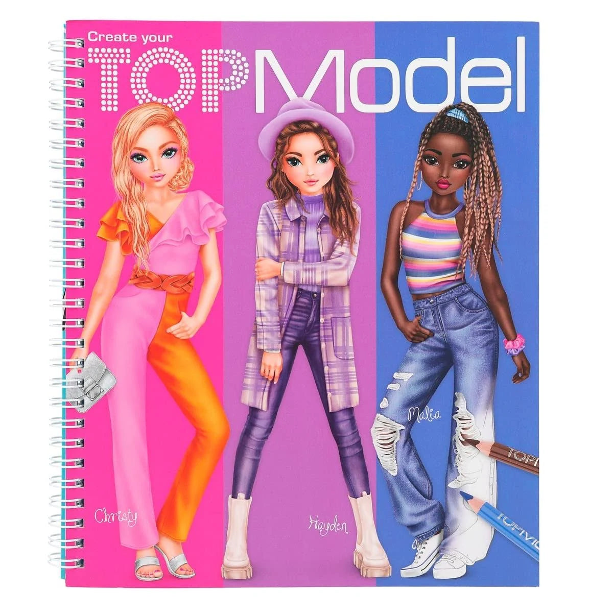 TopModel Create Your Colouring Book