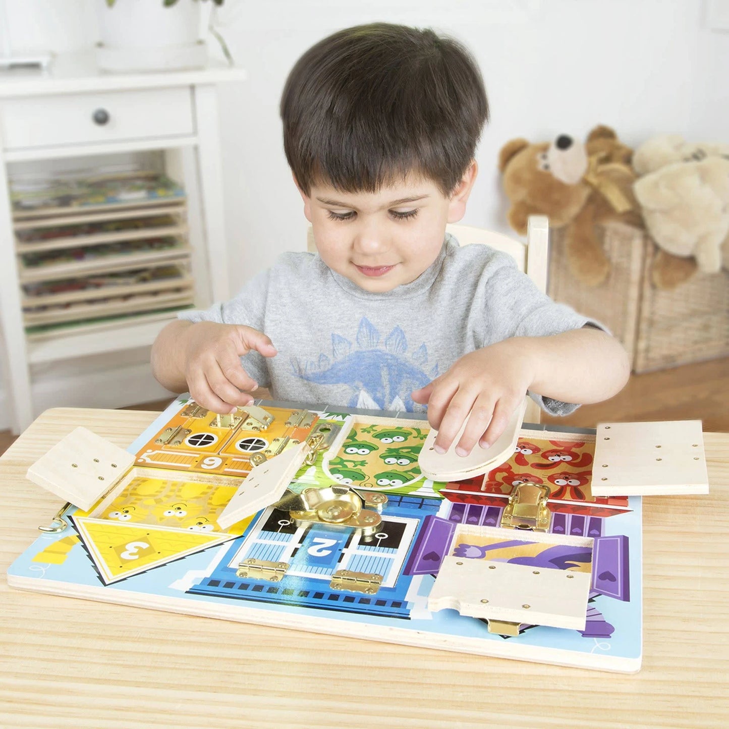 Melissa & Doug Ahşap Çilingir Tahtası