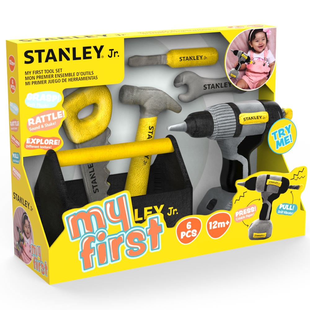 Stanley Jr Peluş Alet Çantası Seti 6 Parça
