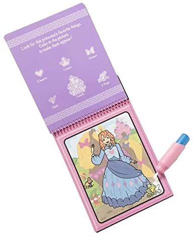 Melissa & Doug - Water Wow Sulu Kalem ile Boyama Kitabı - Peri Masalı