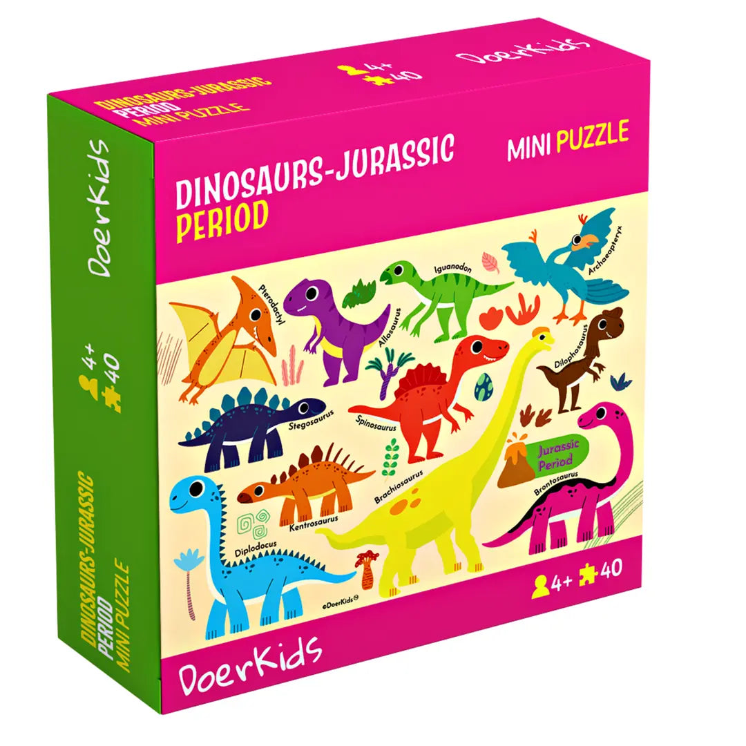 DINOSAURS - JURASSIC PERIOD MINI PUZZLE