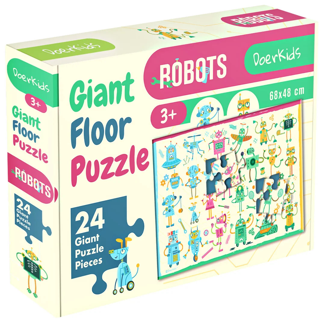 ROBOTS GIANT FLOOR  PUZZLE ( ROBOTLAR JUMBO YER PUZZLE)