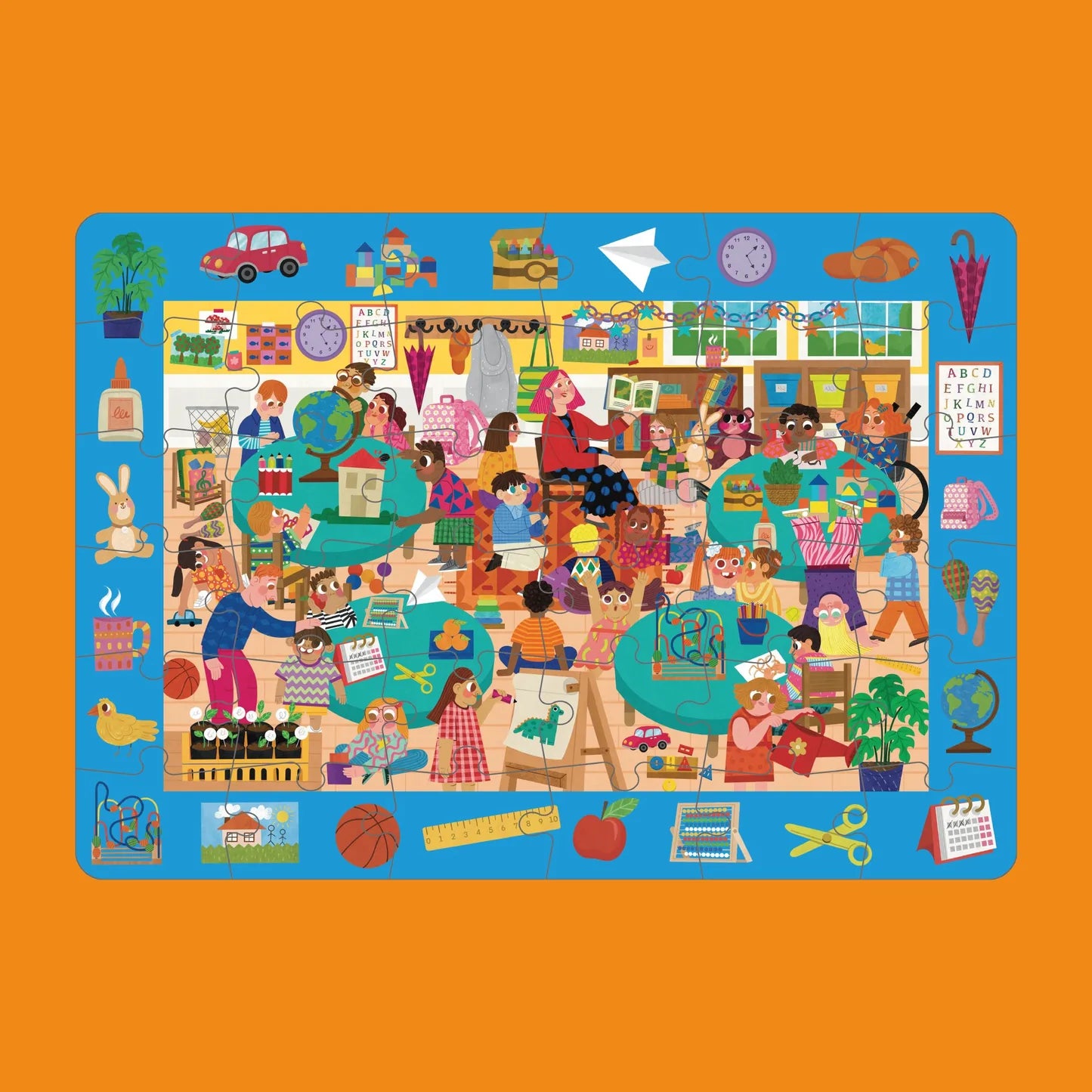 Kindergarten Puzzle_ Look & Find Puzzle