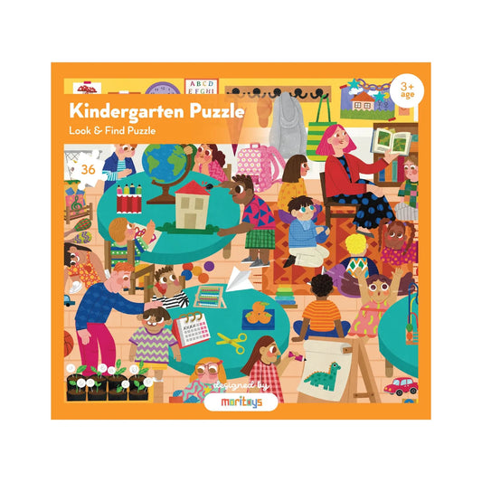 Kindergarten Puzzle_ Look & Find Puzzle