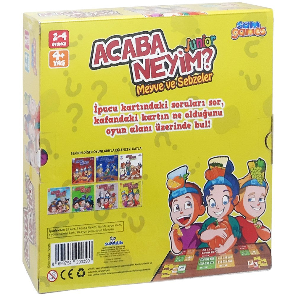 Acaba Neyim Junior-Meyve ve Sebzeler