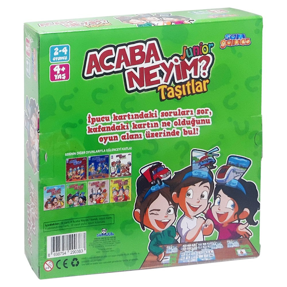 Acaba Neyim Junior- Taşıtlar